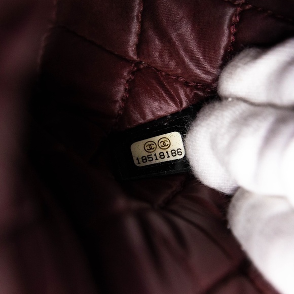 Chanel Nylon Pouch Bag Black SHW - Picture 11 of 11